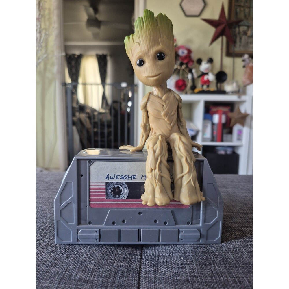 Disney Marvel Guardians of the Galaxy Vol 2 Dancing Groot Speaker Boombox[Works]